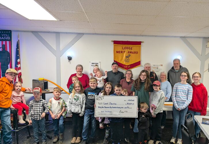 Moose donates to charities